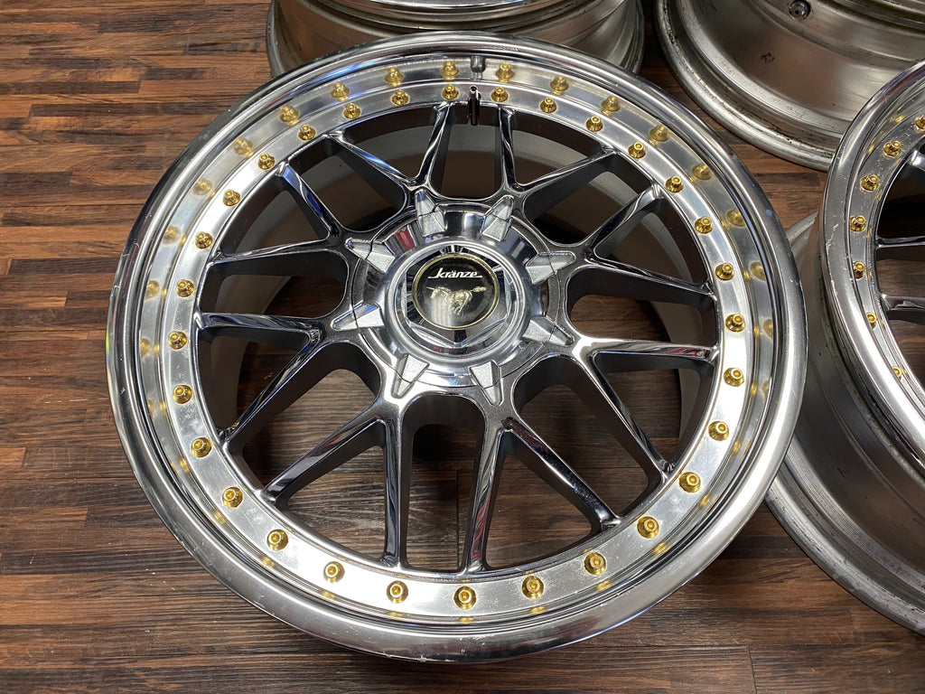 Weds Kranze Mesh Unicorn Wheels 17s (Used) – Elite Ride Accessories